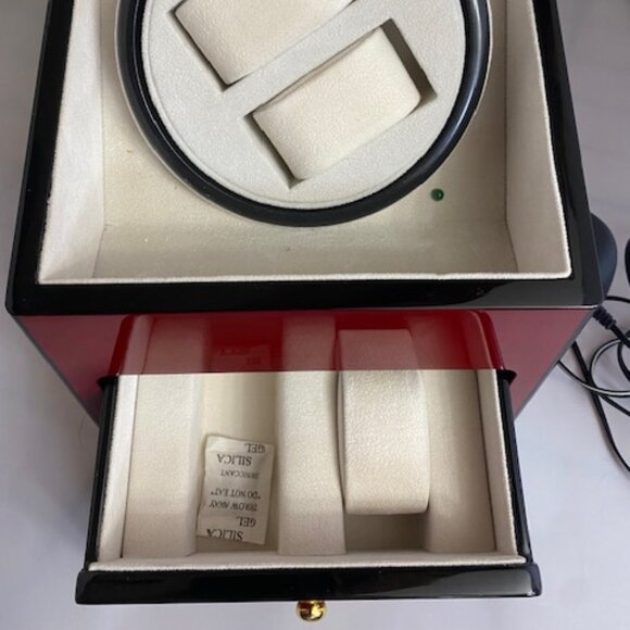 Self Winding Watch Jewelry Box for Rolex Watches Like New Holds 2 Watches - Picture 3 of 8